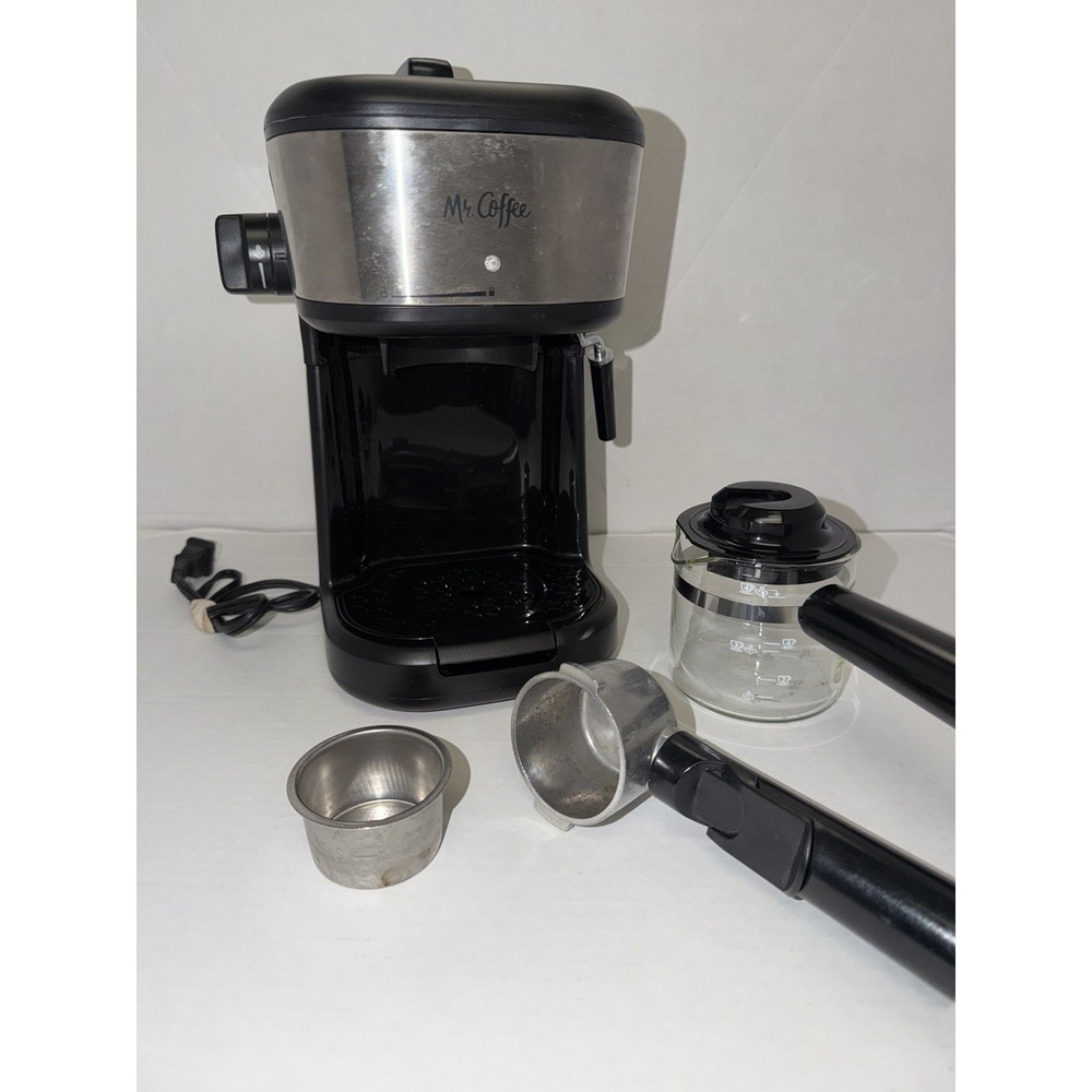 Mr. Coffee 4-Shot Steam Espresso Cappuccino and Latte Maker Works